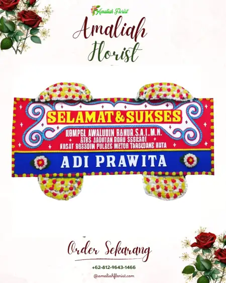 Papan Bunga Ucapan Selamat Cibatuireng